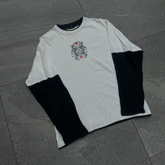 old muay thai built in longsleeve - M