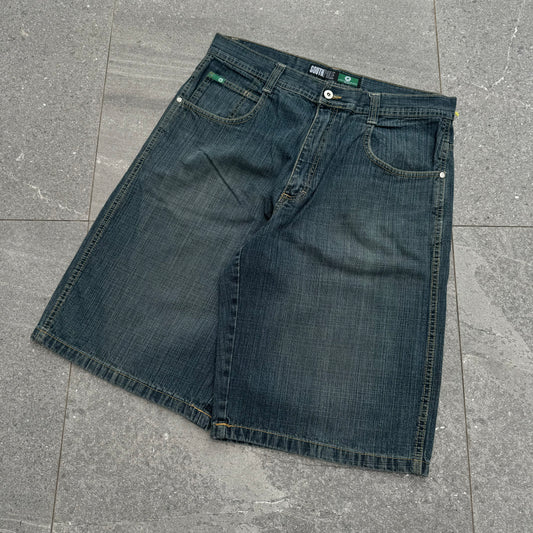 southpole green tab jorts - 36x13.5”