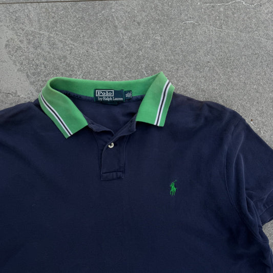 navy ralph polo - XL