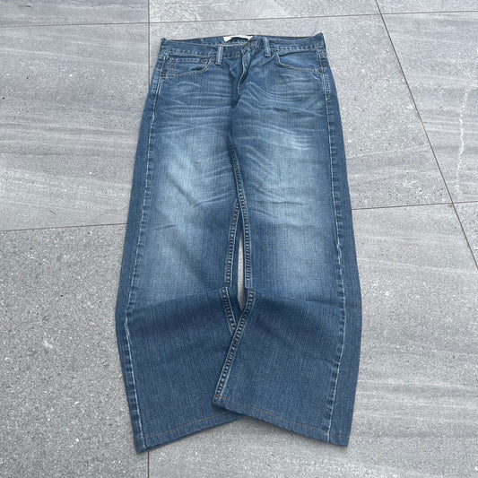 clean asf levi bootcuts - 32x34”