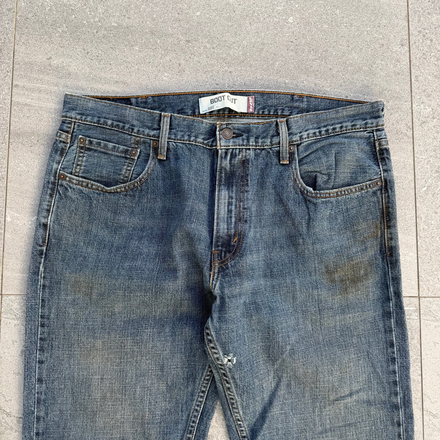 baggy levi’s 527 bootcuts - 36x31”