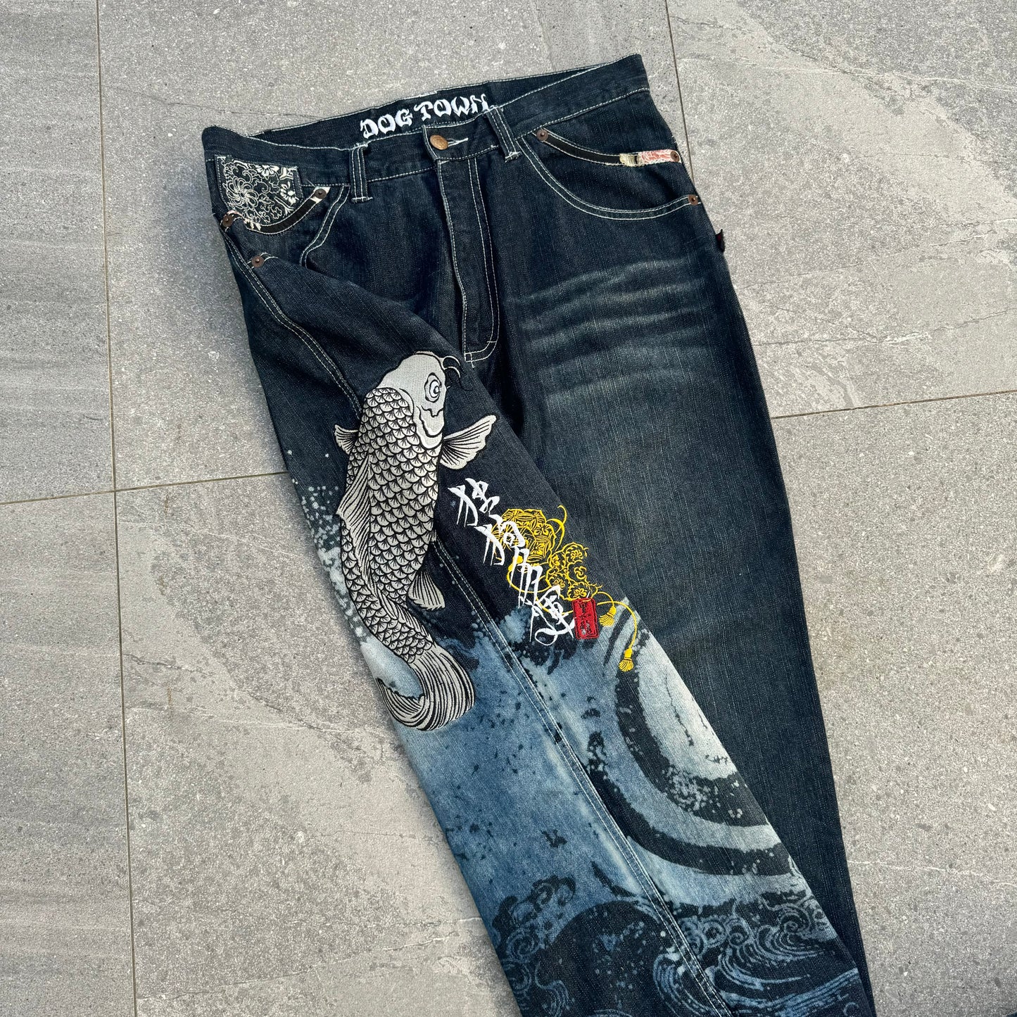 grailll dogtown koi jeans - 36”