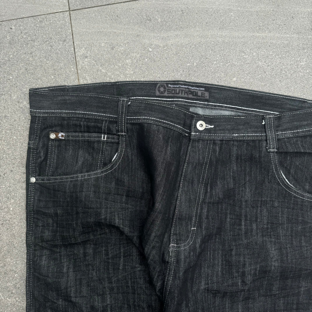 raw denim southpoles 😫 - 44x33”