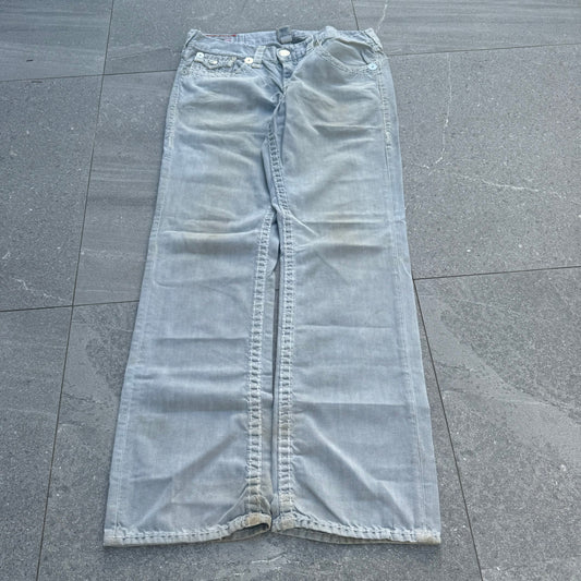 light grey truey bootcut - 34x33”