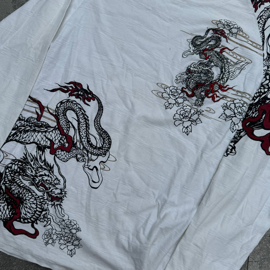 japanese slub cotton longsleeve - XL