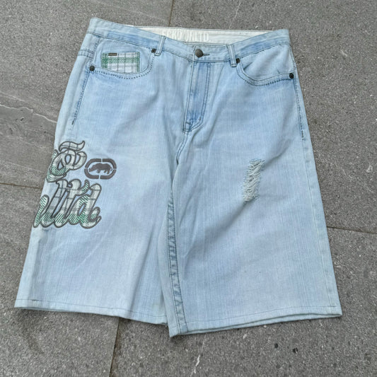ecko plaid jorts - 40x11”