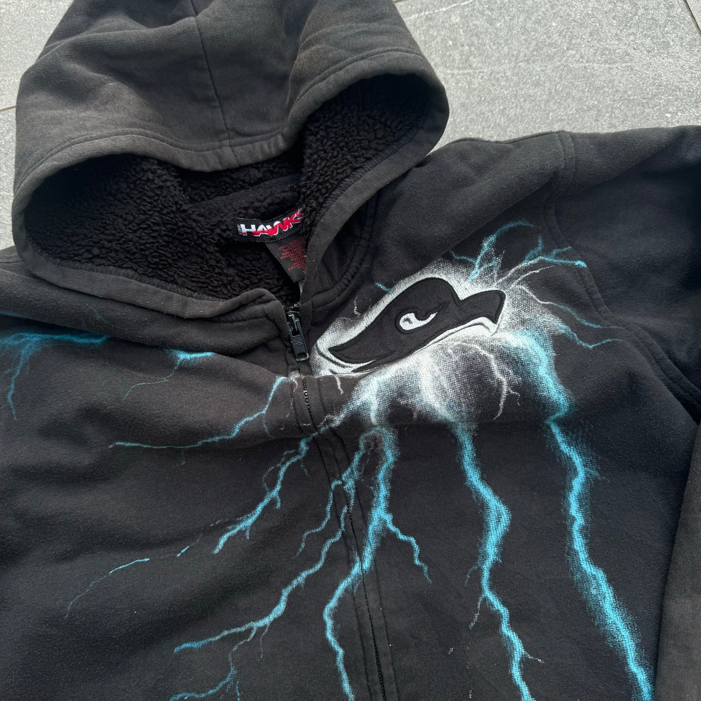 grail hawk hoodie - S