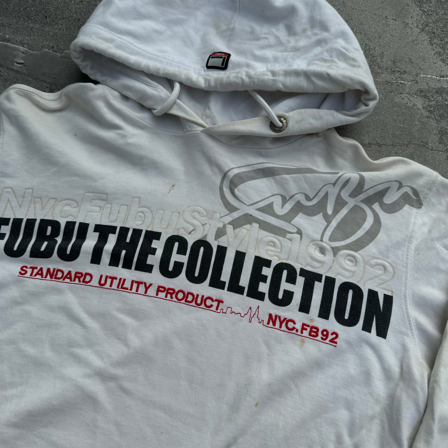 fubu hoodie - L