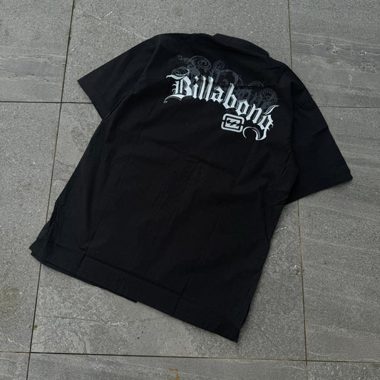 hardest graphic on a billabong shirt - M