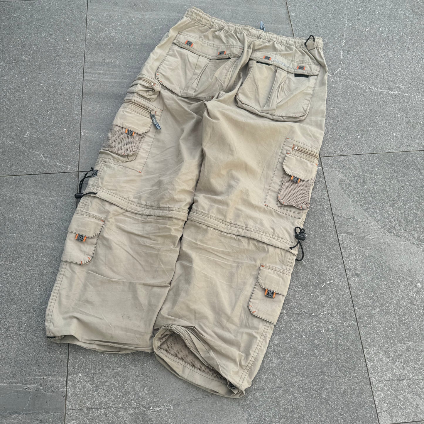 GRAIL piko zip off hiking / surf pants fits 32-36”