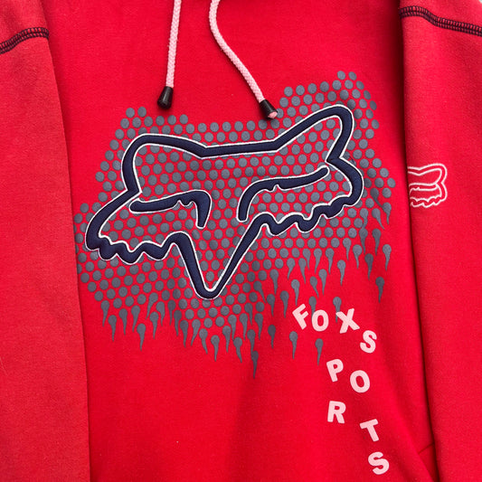 fox hoodie - L