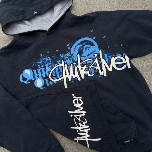 INSANE quiksilver hoodie - S
