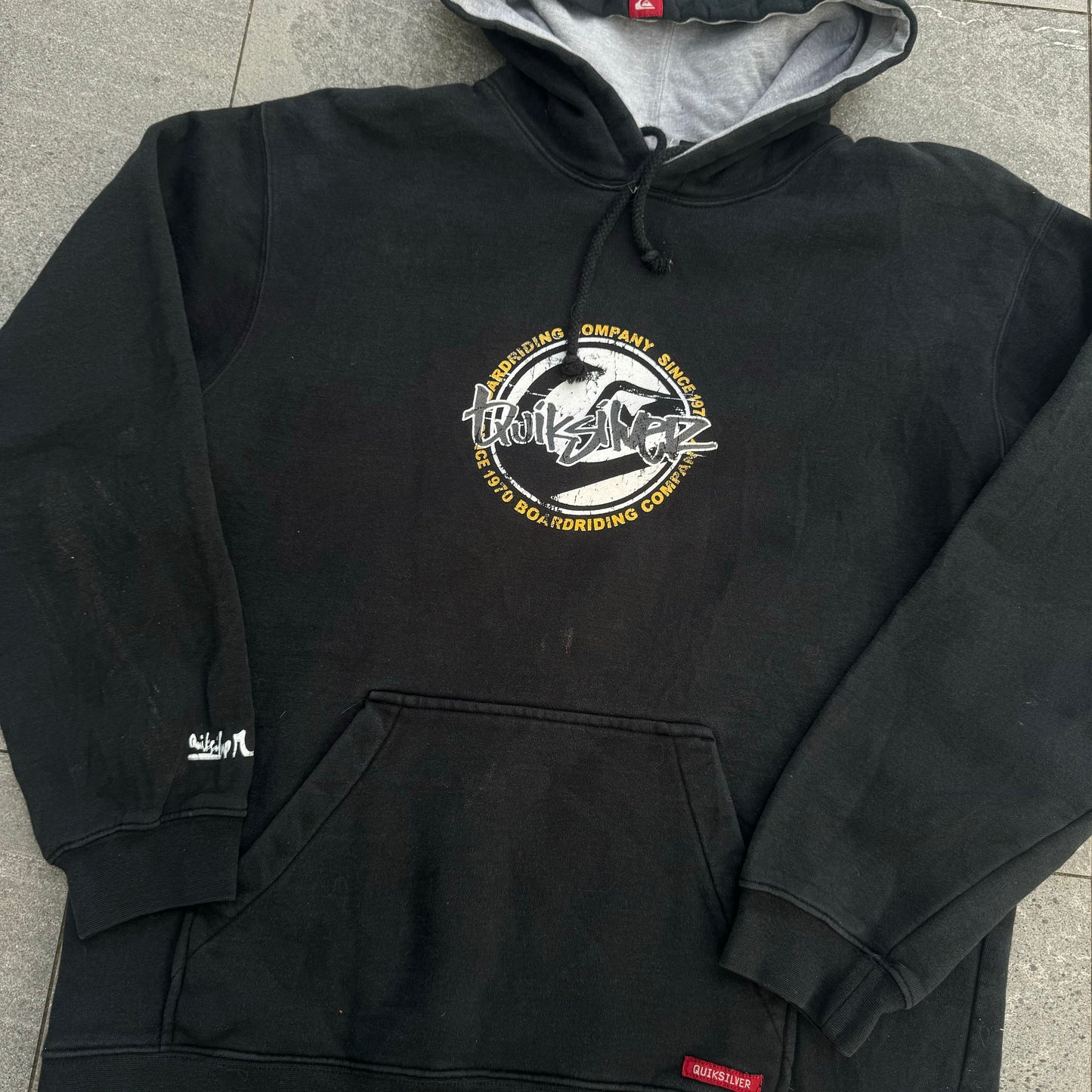 quiksilver hoodie - M