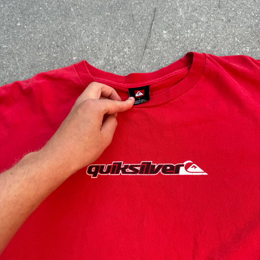 quad hit quiksilver longsleeve - L