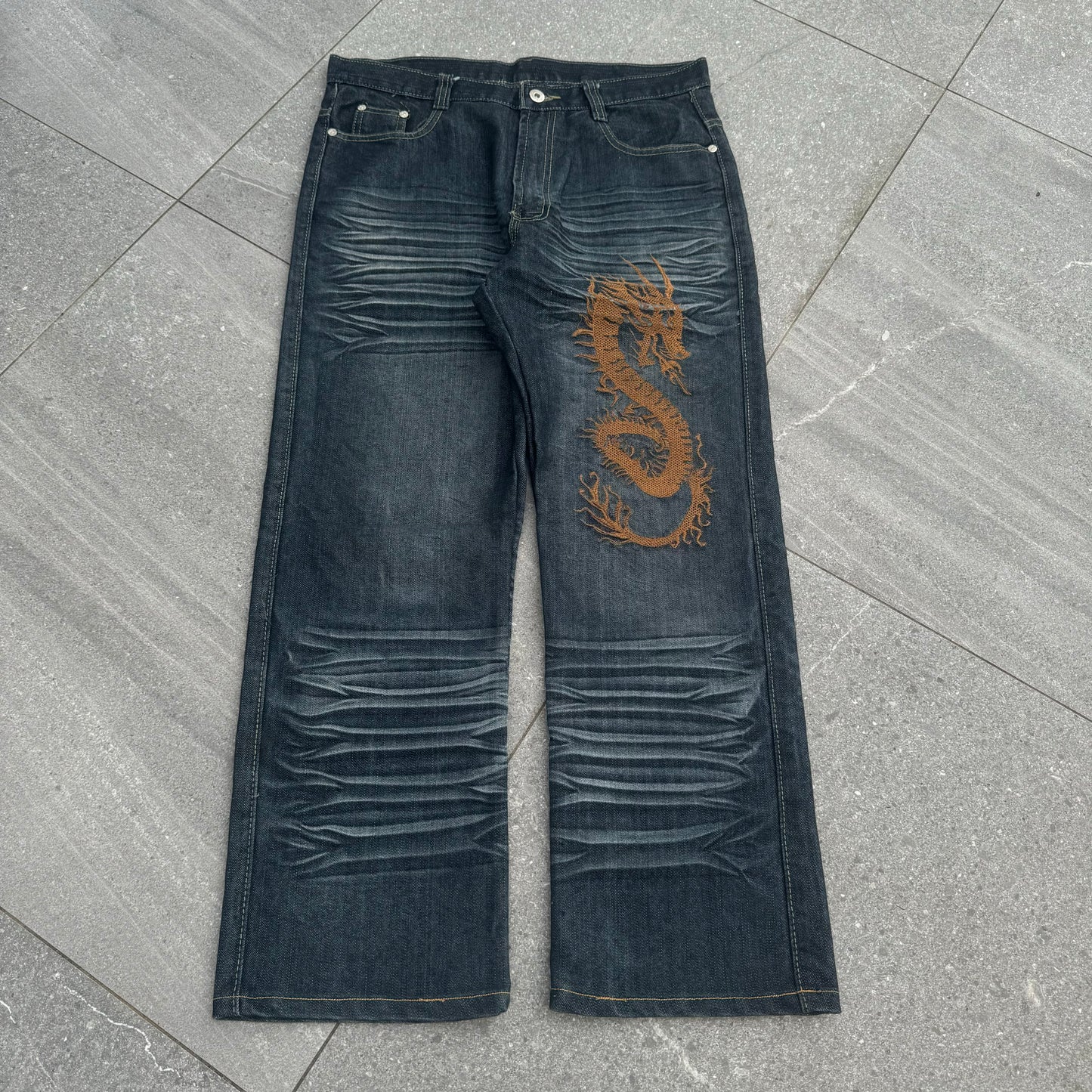 dragon front hit bootcuts - 33x27”