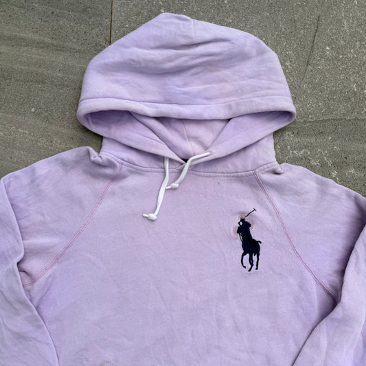 light purple big pony ralph hoodie - womens M