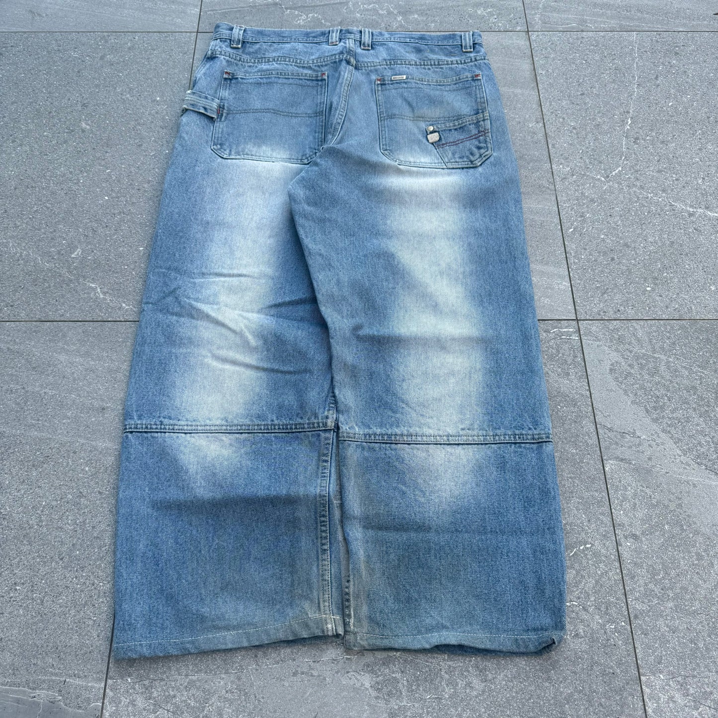 goaaaat panelled brooklyn express jeans - 38x30”