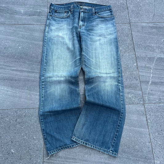 god tier 527 bootcut faders - 36x32”