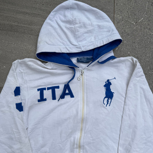polo italy zip - S/M