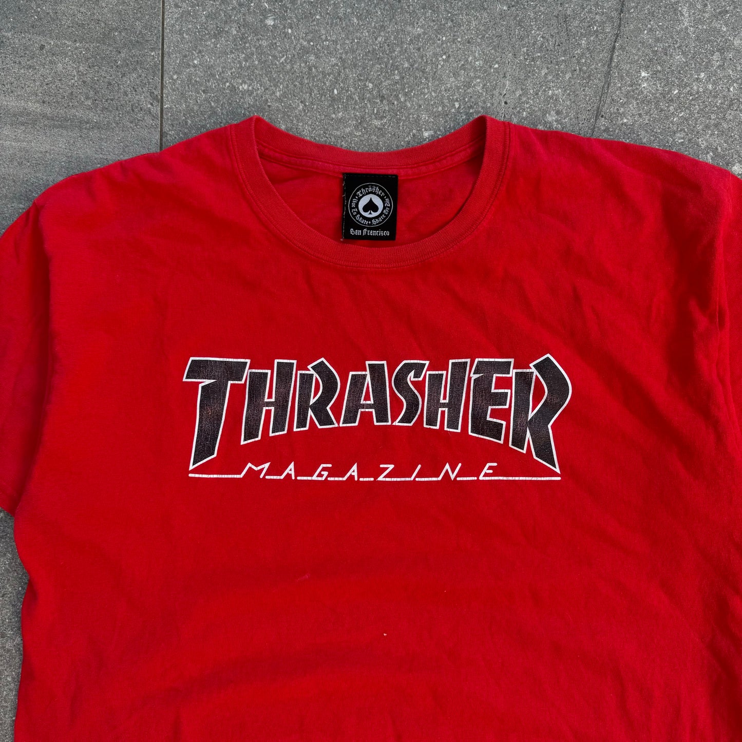og thrasher tee - L
