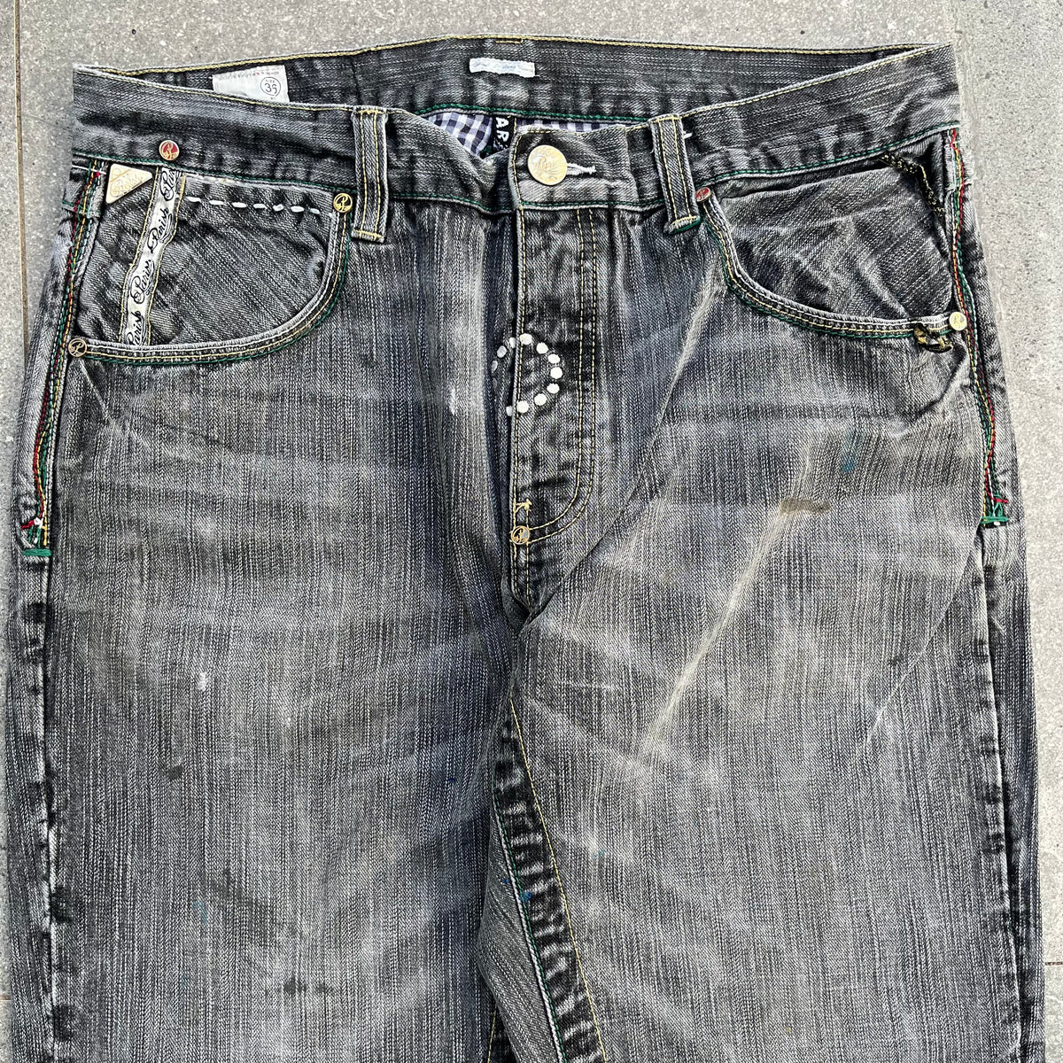 faded parish bootcuts - 34x29”