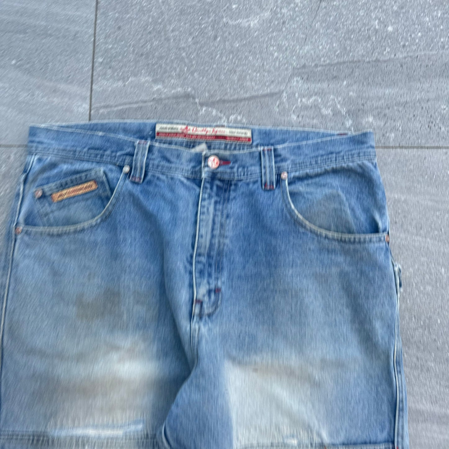 goaaaat panelled brooklyn express jeans - 38x30”