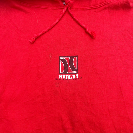 hurley back hit hoodie - XL
