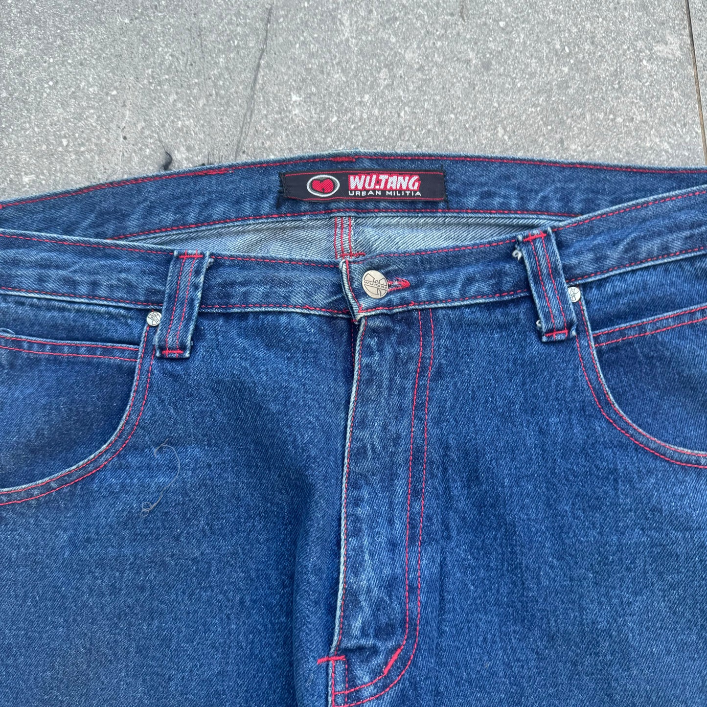 grail wutang jeans - 38x31”