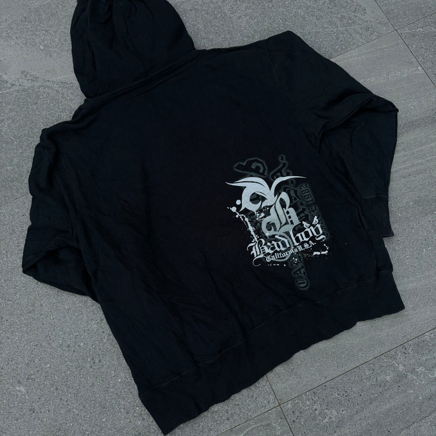 hardest bad boy hoodie - M/L