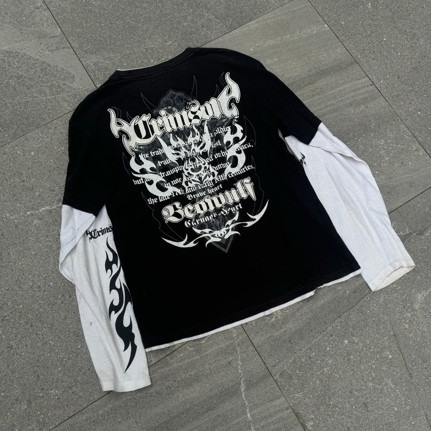 beautiful crimson longsleeve - M