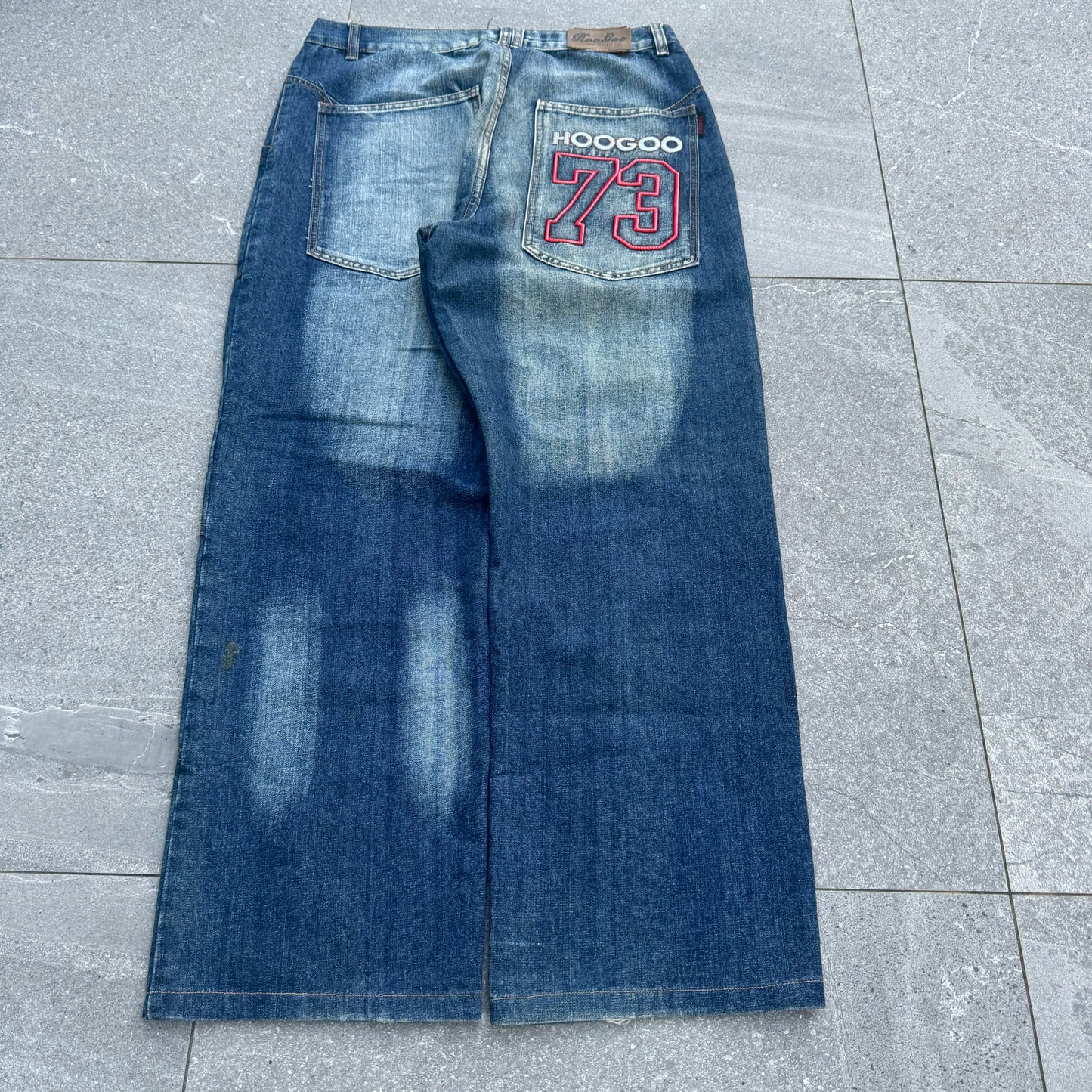 insane hoo jeans - hardest wash - 34x30”