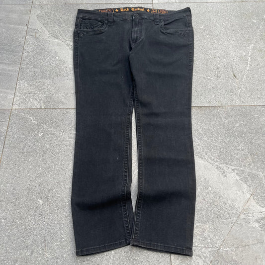 rock revival straight stacks - 42x33”