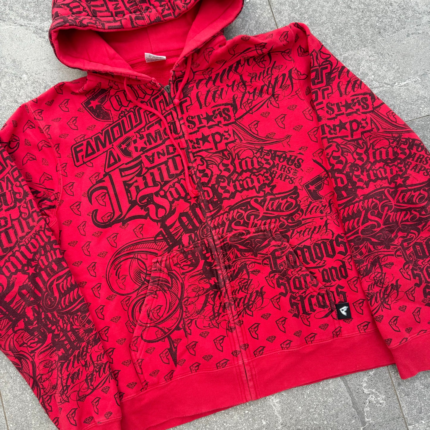 famous stars and straps hoodie - S/M