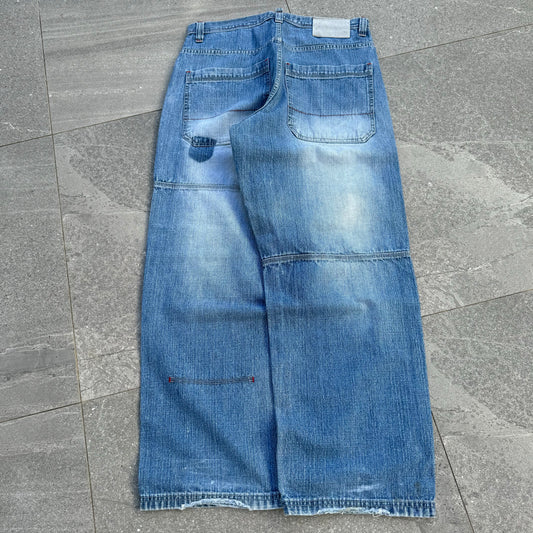 southpole patch jeans - 34x32”