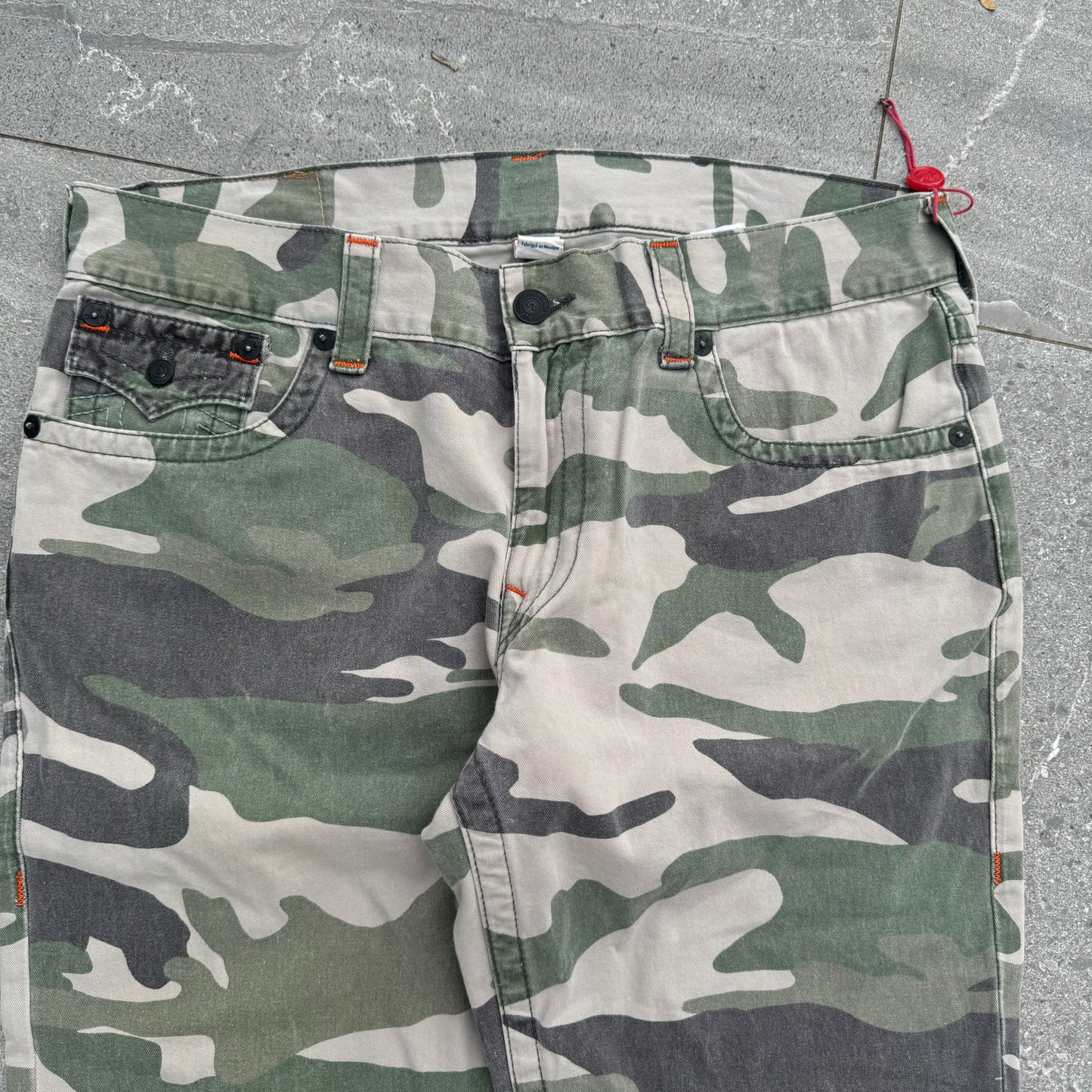 grail truey camo bootcuts - 36x33”