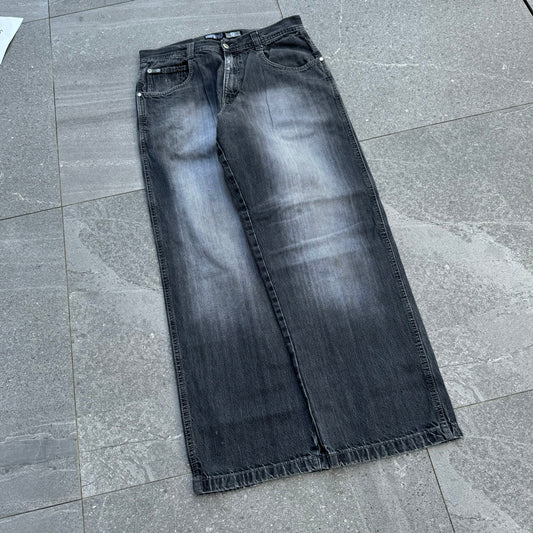 southpole embroidered jeans - 33x31”