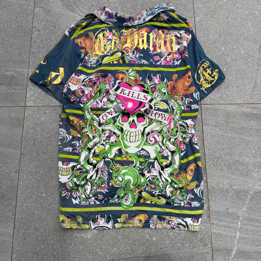 deadstock ed hardy polos - L