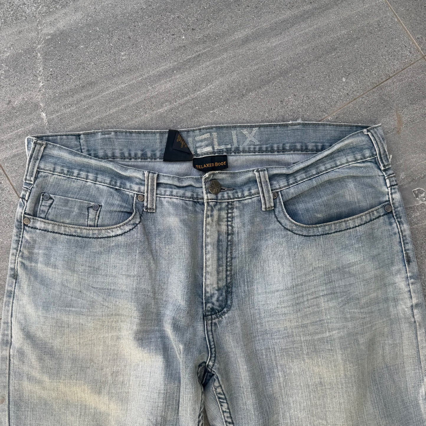 helix baggy bootcuts - 40x32”