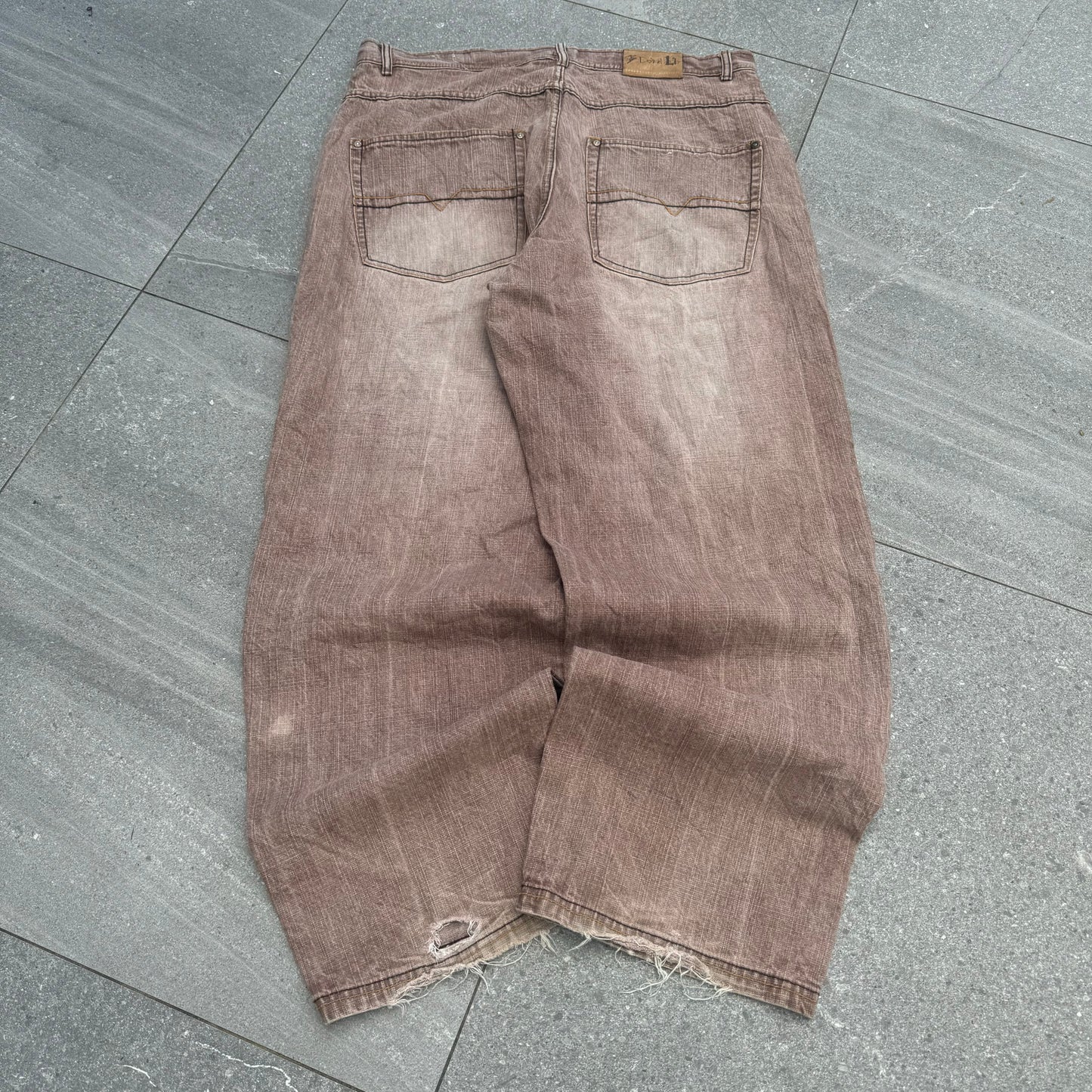rustwash godbody jeans - 38x32”