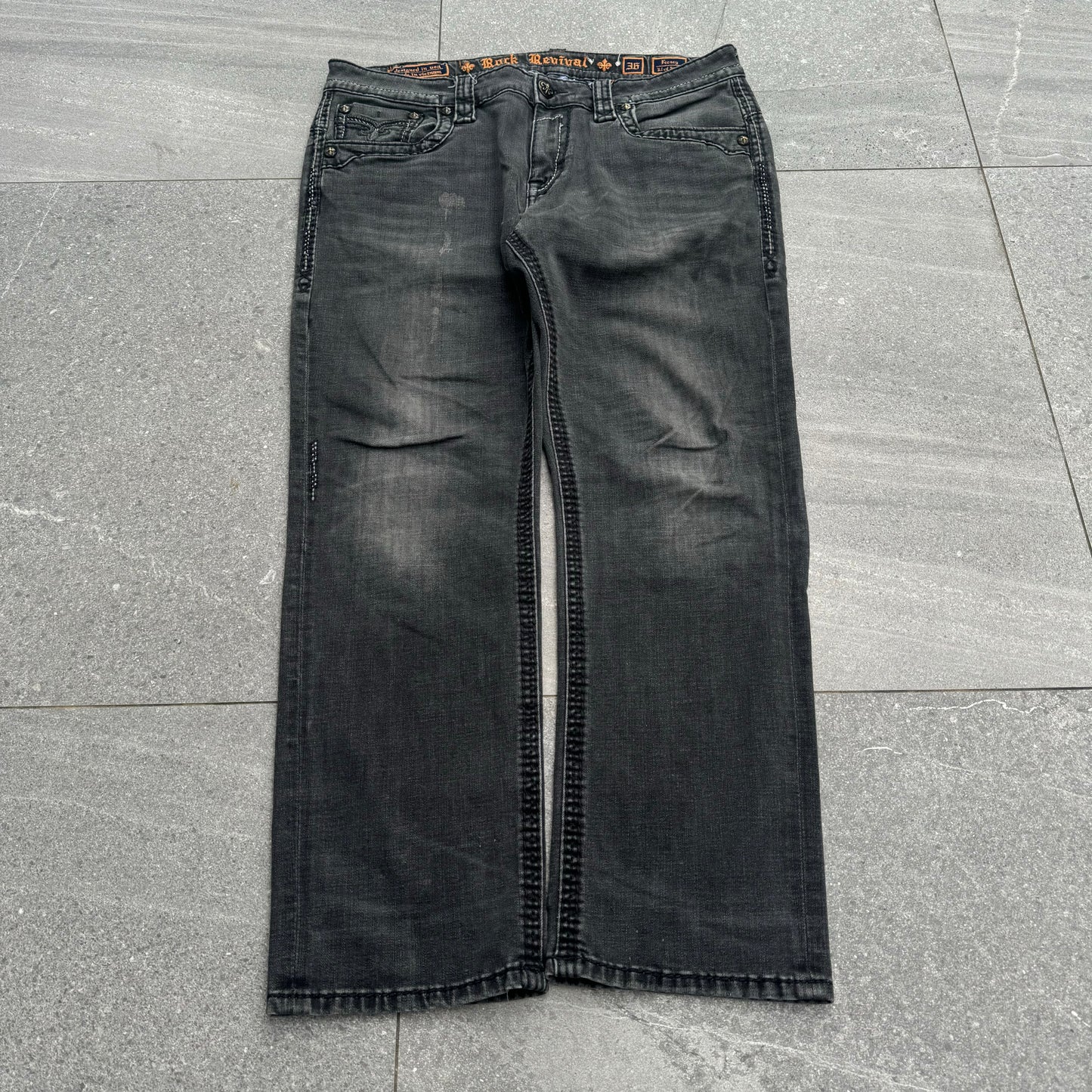 rare black rock revivals - 36x30”