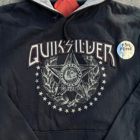 deadstock quiksilver star hoodie - L/XL