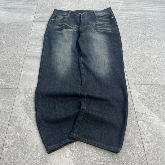 dragon embroidered jeans - 36x30”