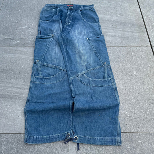 JNCO SPEC OXYGEN RAVE JEAAAANS - 34x34”