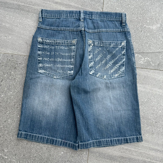 goated southpole jorts - 30x11.5”