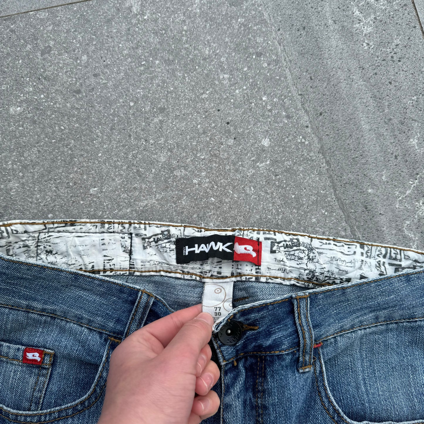 hawk jorts - 34”