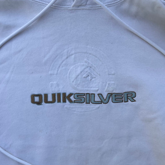 quiksilver * retake pic on back and sleeve * - L