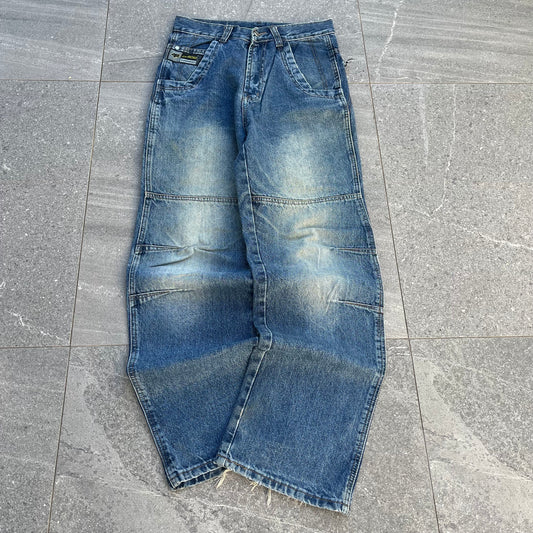 fox racing panelled jeans - 28x30”