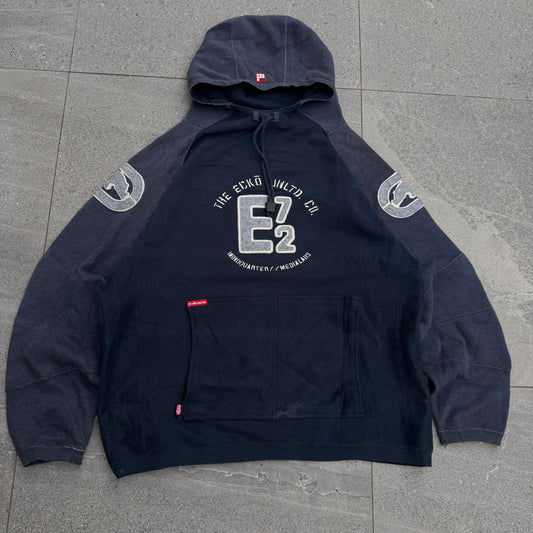 insane. raglan cut ecko knit hoodie - M/L
