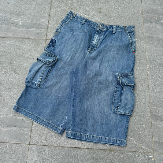 grail quiksilver looooong jorts - 34x16”