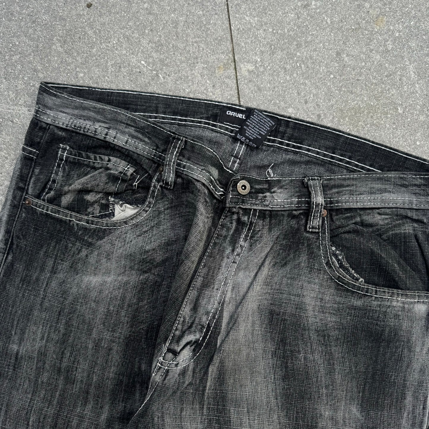 god tier black faders - 38x32”